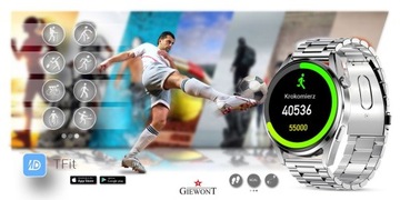 Smartwatch Rozmowy Puls Ciśnienie Męski SMS +Pasek
