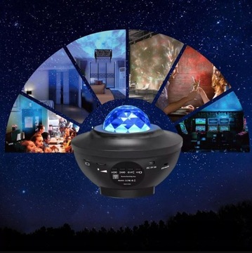 ЗВЕЗДНЫЙ ПРОЕКТОР НОЧНОЙ СВЕТИЛЬНИК ЗВЕЗДНЫЙ LED 360 ПРОЕКТОР