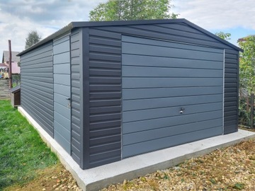 Garaż blaszany 8x6m wiata zadaszenie garaże 8x6