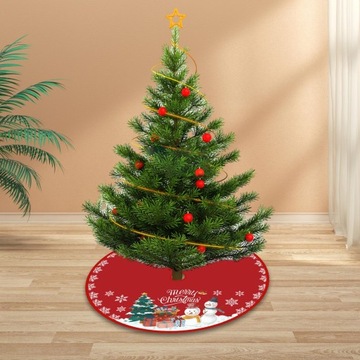 Юбка-ёлочка диаметром 90см Новогодние изделия Рождественский фасон D