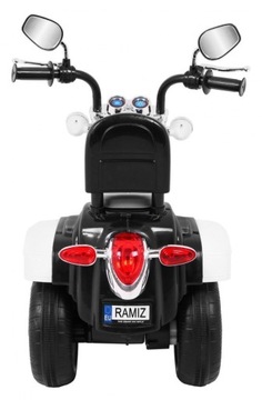 Для детей Мотоцикл Чоппер NightBike Белый