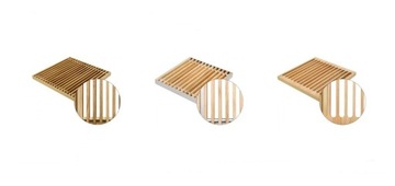 REGULUS QUATTROVENT радиатор + платформа КОСТНЫЙ ДУБ 75см