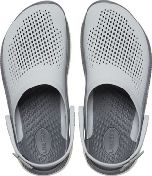 Crocs LiteRide Clog 206708 M13 48-49 szare klapki