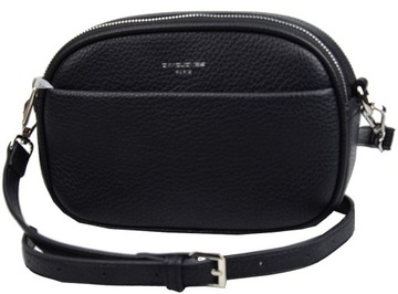 DAVID JONES Torebka Damska Listonoszka pasek LOGO crossbody