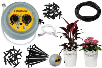 АВТО ЛЕЙКА автоматическая система для полива ГОРШЕЧНЫХ РАСТЕНИЙ на балконе