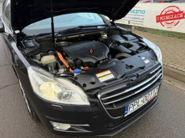 Peugeot 508 I Sedan 2.0 Hybrid4 200KM 2012 Peugeot 508 Hybrid4 200KM Naped 4x4 Xenony Nawigacja Head-Up Serwisowany G, zdjęcie 20