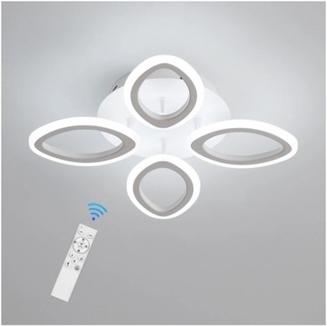 Lampa sufitowa LED 45W, kształt kwiatu