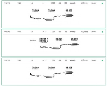 IZAWIT Концевой глушитель | Вольво S40 И V40