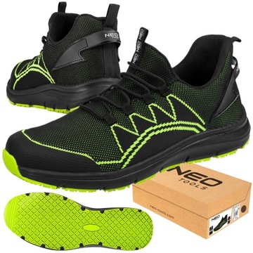 NEO PÓŁBUTY ROBOCZE SB SR PODNOSEK ADIDASY BUTY OCHRONNE BHP PODNOSEK r. 44