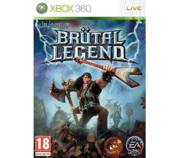 XBOX 360 BRUTAL LEGEND JACK BLACK FOLIA X360 NOWA