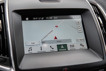 Ford S-Max II Van 2.0 EcoBlue 190KM 2019 Ford S-max 2.0d 190PS Vignale Full Opcja Biala Perla 7-osob Gwarancja fv23%, zdjęcie 17