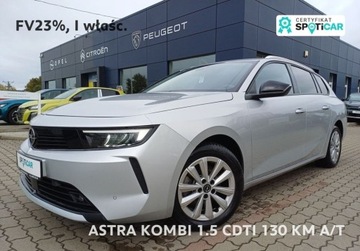 Opel 2023 Opel Astra 167 VI 1.5 CDTI 130 KM Business Edition AT I wl. FV23