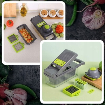 ТЕРКА-РЕЗКА ДЛЯ ОВОЩЕЙ ФРУКТОВ 13 В 1