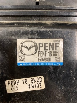 JEDNOTKA ŘÍZENÍ MOTORU ECU MAZDA CX3