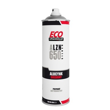 ALUCYNK W SPRAYU SREBRNY Z OPIŁKAMI ALZN 650 EcoChemical 500ml