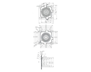 Трактор Экскаватор Поворотная пластина Поворотное сиденье