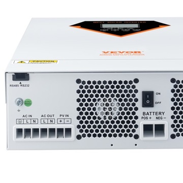 Солнечный инвертор VEVOR Гибридный солнечный инвертор 2W1 3500 Вт 7000 ВА