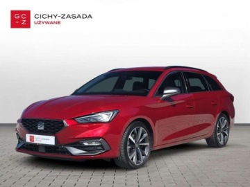 Seat Leon IV Sportstourer 1.5 eTSI (MHEV) 150KM 2024 Seat Leon 1.5TSI 150KM FR FV23 DSG System BeatsAudio Navi System Pakiety -