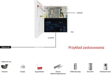 Буферный блок питания Pulsar HPSB-12V2A-B 12В 2А (7Ач)