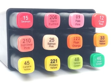 TWINMARKERS ДВУСТОРОННЯЯ КОРОБКА 12 ШТ Алкоголь 400