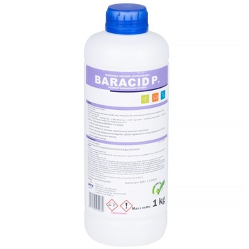 BARACID P 1KG PŁYNNY króliki świnie drób biegunka