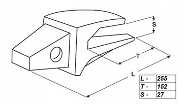 ЗУБНОЙ АДАПТЕР CAT J250 6Y3254