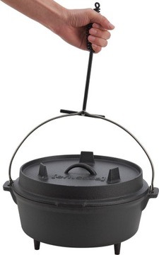 ОХОТНИЧАЯ ЧУГУННАЯ КОРЗИНКА 4,2 Л