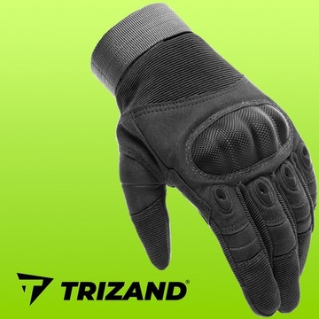 Taktické rukavice L- čierne Trizand 21769