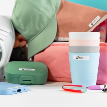 Pieczątka,drukarenka DIY Marky do znakowania ubrań i przedmiotów, zielona