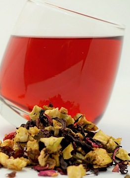 WITAMINKA 50 g herbata owocowa ZDROWA hibiskus, cytryna czarny bez i malina