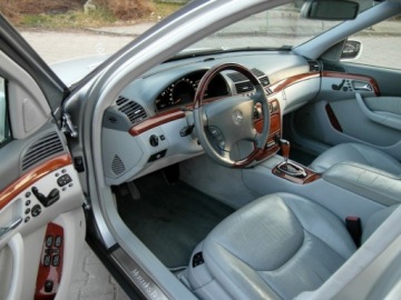 Mercedes Klasa S W220 Sedan 3.2 (320 CDI) 197KM 2002 Mercedes-Benz Klasa S Salon Polska Pelna opcja Niski przebieg 3.2 Diesel, zdjęcie 15