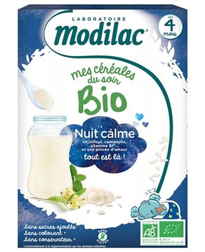 Modilac Moja kaszka na wieczór BIO Spokojny sen po 4 miesiącu 250 g