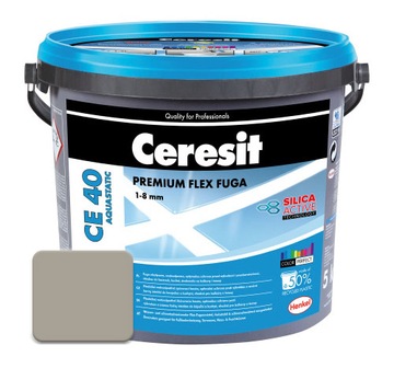 CERESIT CE40 Fuga Wodoodporna Elastyczna Platinum 14 5kg