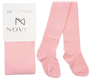 RAJSTOPY BAWEŁNA gładkie JASNY RÓŻ 92/98 N005E