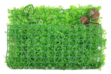 Зеленый настенный коврик, панель с растениями, искусственная изгородь, вертикальный садовый чехол