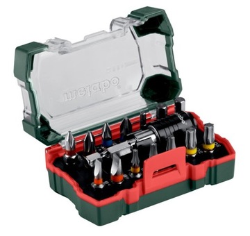 METABO Zestaw bitów SP + uchwyt magnetyczny 15-cz.