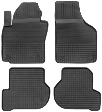Dywaniki gumowe korytkowe 2 cm komplet do VW GOLF 5 V 2003-2008