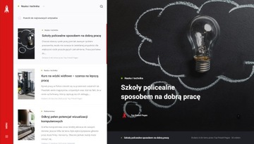 Publikacja artykułu w kategorii Nauka i technika