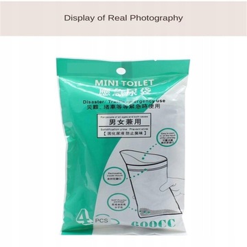 4x Szczelna torba jednorazowa Pochłaniacz worków