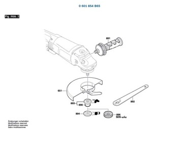 Статор угловой шлифовальной машины BOSCH GWS24-230JBV G03