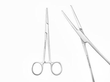 Kleszczyki hemostatyczne typ Crille 14 cm proste
