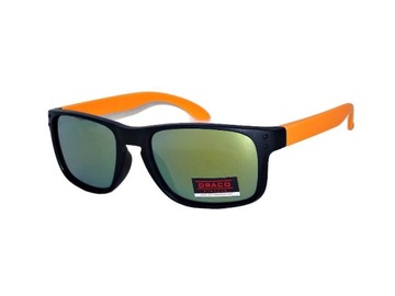 Dziecięce OKULARY Słoneczne NERDY na ROWER UV400