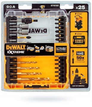 Zestaw bitów DeWalt DT70735T 25 elementów