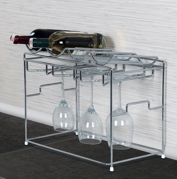 STARAX ВИННАЯ СТОЙКА И СТЕКЛА