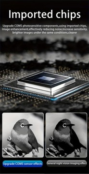 Инфракрасный бинокль ночного видения, 2,5k HD, широкий экран 3,0 дюйма, 13000 HD