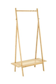 WU33 wieszak naturalny HALMAR bambus / rattan