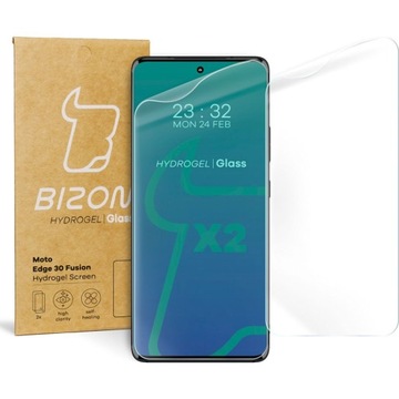 Folia hydrożelowa Bizon do Motorola Edge 30 Fusion, 2 sztuki