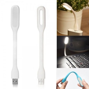 6-СВЕТОДИОДНАЯ СИЛИКОНОВАЯ ГИБКАЯ USB-ЛАМПА ДЛЯ НОУТБУКА, ПРОЧНАЯ
