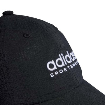 ADIDAS SEERSUCKER DAD CAP CZAPKA Z DASZKIEM BEJSBOLÓWKA CZARNA