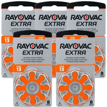 Rayovac Advanced 13 PR48 Bateria Słuchowa 40szt